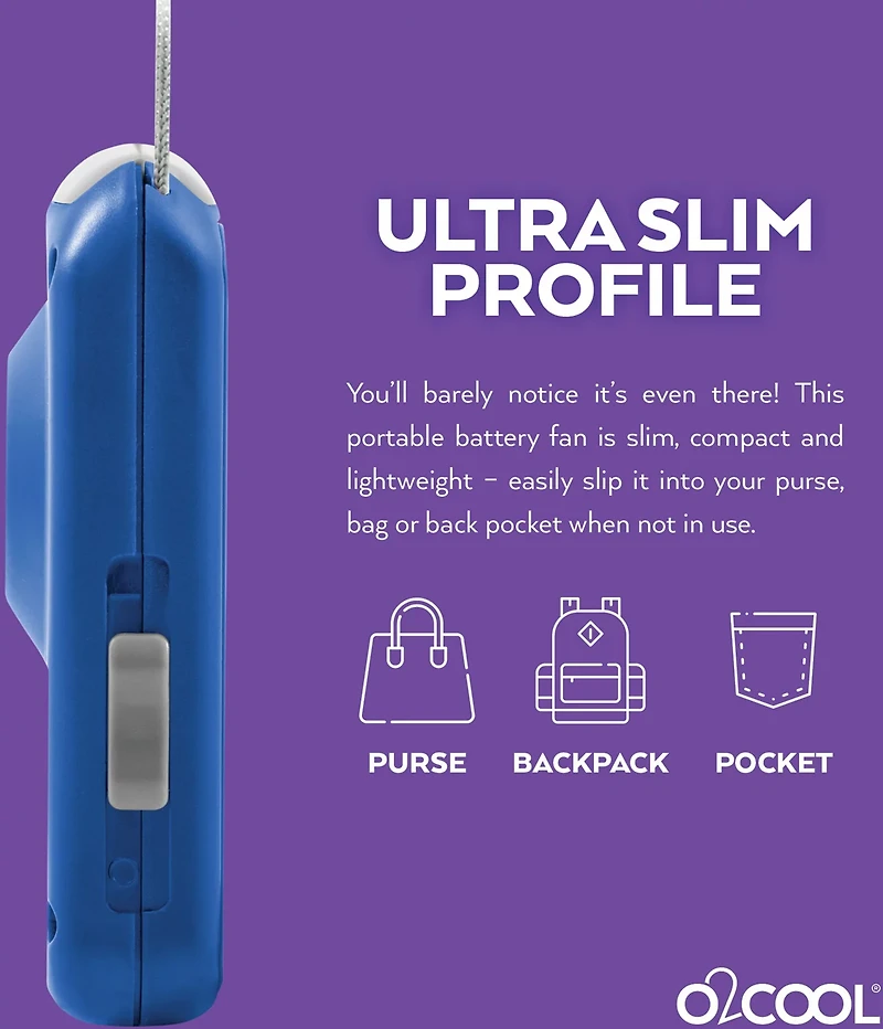 O2 COOL Necklace Fan