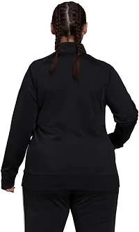adidas Women's Tricot 3-Stripes Plus Jacket