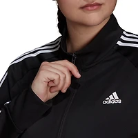 adidas Women's Tricot 3-Stripes Plus Jacket