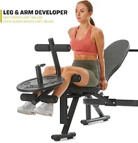 PRCTZ Adjustable Weight Bench and Squat Rack