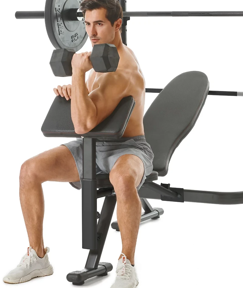 PRCTZ Adjustable Weight Bench and Squat Rack