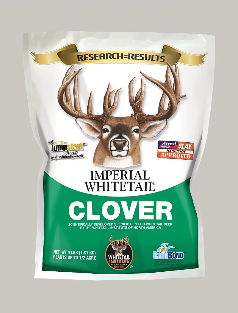 Imperial Whitetail Clover Seed 4-Pound Bag