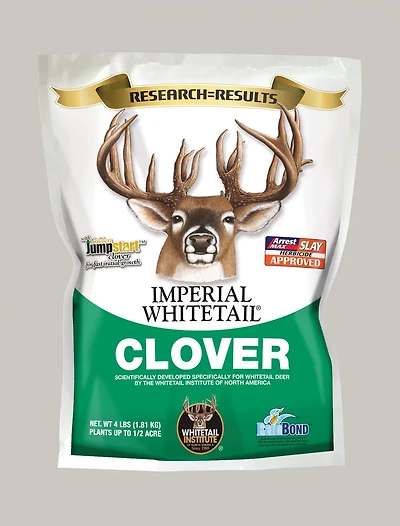 Imperial Whitetail Clover Seed 4-Pound Bag