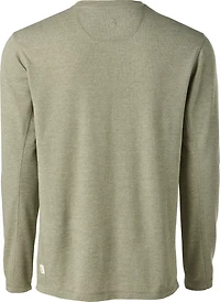 Magellan Outdoors Men's Base Camp Thermal Heathered Long Sleeve Crew Top