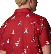 Columbia Sportswear Men's University of Alabama CLG Super Slack Tide™ Logo Print Shirt