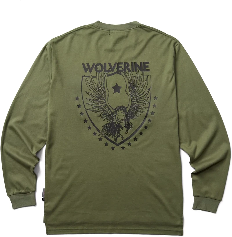 Wolverine Men's FireZerO Flame Resistant Long Sleeve T-shirt