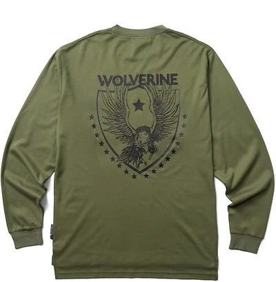 Wolverine Men's FireZerO Flame Resistant Long Sleeve T-shirt