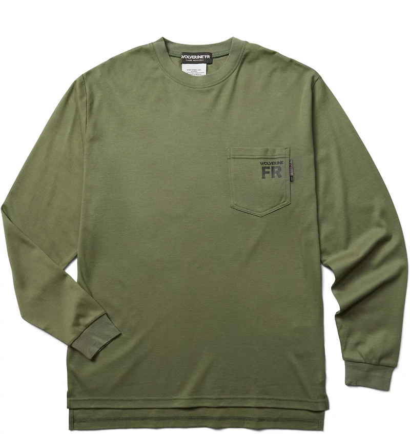 Wolverine Men's FireZerO Flame Resistant Long Sleeve T-shirt