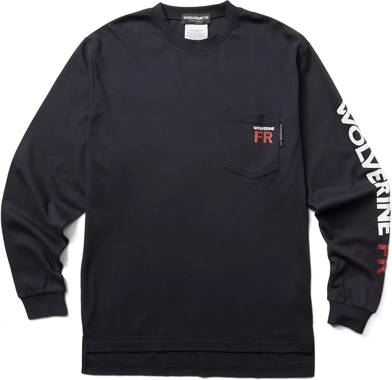 Wolverine Men's FireZerO Flame Resistant Long Sleeve T-shirt