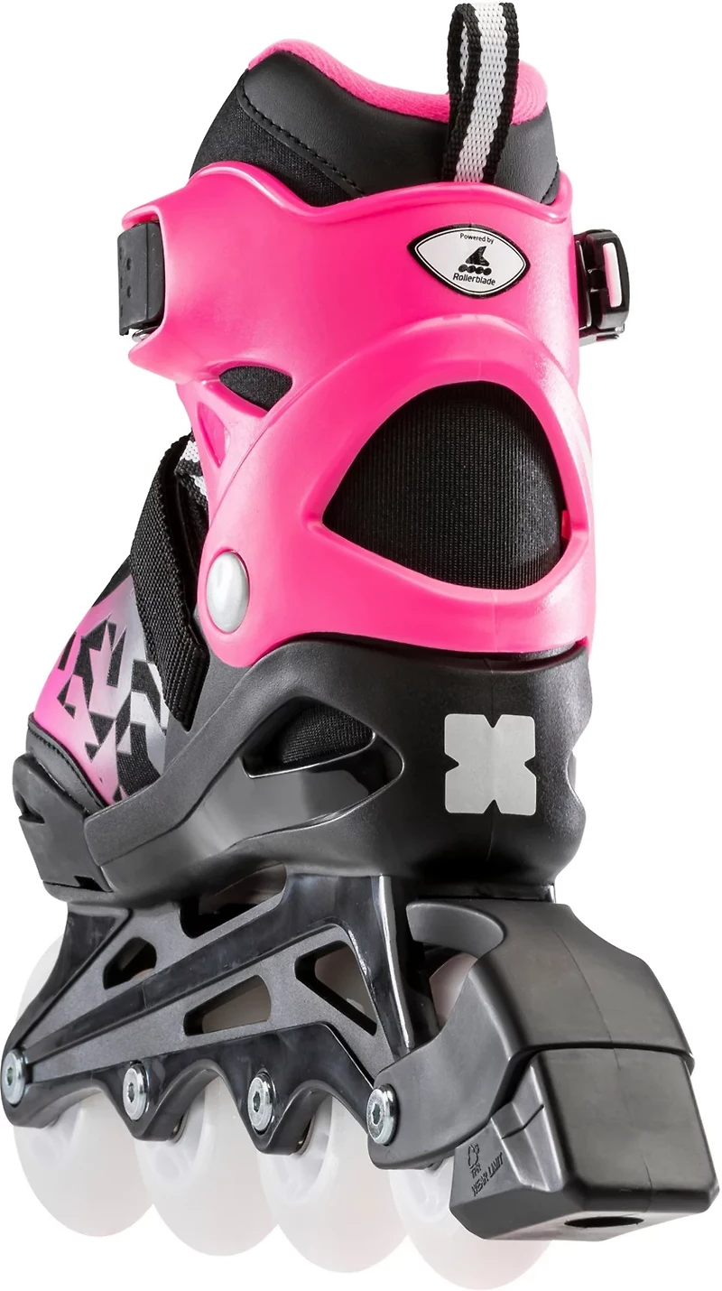 Rollerblade Girls' Phoenix Flash 12J-2 Adjustable LED In-Line Skates