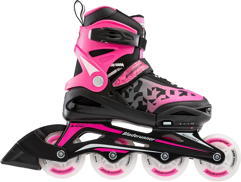 Rollerblade Girls' Phoenix Flash 12J-2 Adjustable LED In-Line Skates