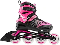 Rollerblade Girls' Phoenix Flash 12J-2 Adjustable LED In-Line Skates