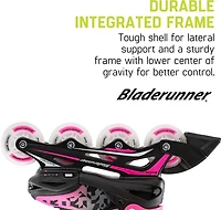Rollerblade Girls' Phoenix Flash 12J-2 Adjustable LED In-Line Skates