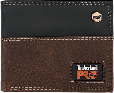 Timberland Pro Teak Patch Slim Bifold Leather Wallet