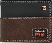 Timberland Pro Teak Patch Slim Bifold Leather Wallet