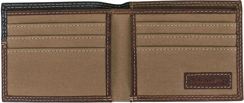 Timberland Pro Teak Patch Slim Bifold Leather Wallet
