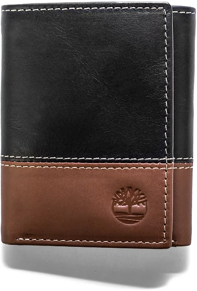 Timberland Hunter 2 Tone Trifold Wallet