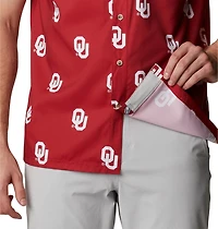 Columbia Sportswear Men's University of Oklahoma CLG Super Slack Tide™ Logo Print Shirt
