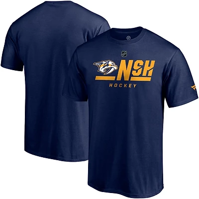 Fanatics Men's Nashville Predators Secondary Tricode T-shirt