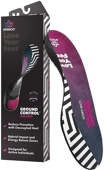 Spenco Ground Control Low Arch Insoles
