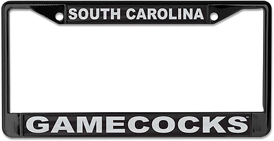 WinCraft University Of South Carolina Blackout License Plate Frame