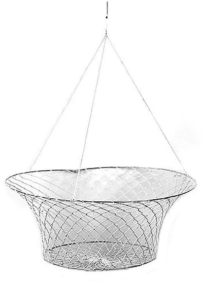 Eagle Claw 2-Ring Wire Mesh Crab Net