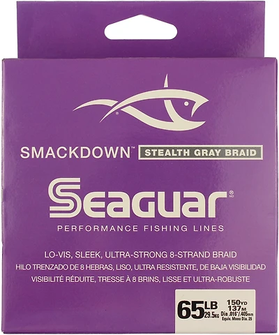 Seaguar Smackdown 10 lb - 150 yd Braided Fishing Line