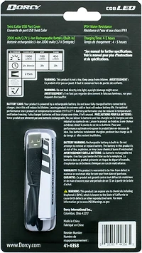 Dorcy Lumen LED Aluminum Rechargeable Flashlight