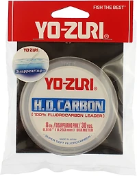 Yo-Zuri SW HD 8 lb 30 yd Leader Fluorocarbon Fishing Line