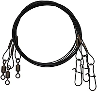 Eagle Claw EA 45 lb 12 in Steel Leader 3-Pack