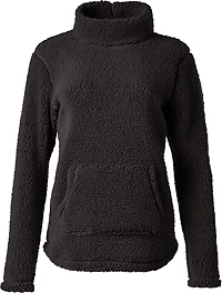 BCG Women's Mock Neck Cozy Pullover Fleece