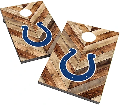 Victory Tailgate Indianapolis Colts Solid Wood 2 ft x 4 ft Cornhole Game