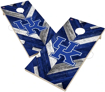 Victory Tailgate University of Kentucky Solid Wood 2 ft x 4 ft Cornhole Game