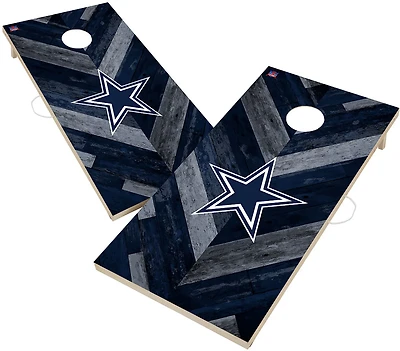 Victory Tailgate Dallas Cowboys Solid Wood 2 ft x 4 ft Cornhole Game