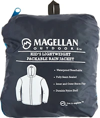 Magellan Outdoors Youth  Packable Rain Jacket