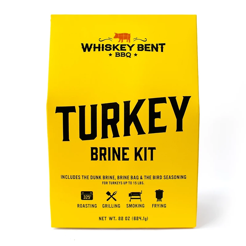 Whiskey Bent BBQ Turkey Brine and Seasoning Kit