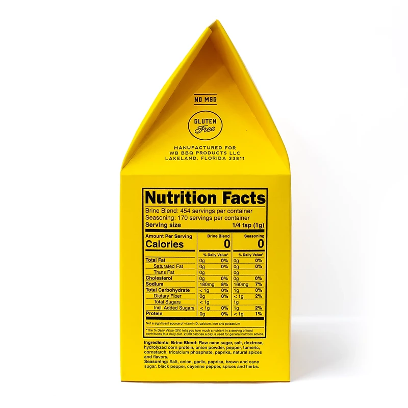 Whiskey Bent BBQ Turkey Brine and Seasoning Kit