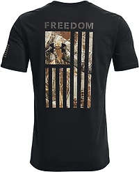 Under Armour Men's New Freedom Flag Camo Short Sleeve T-shirt