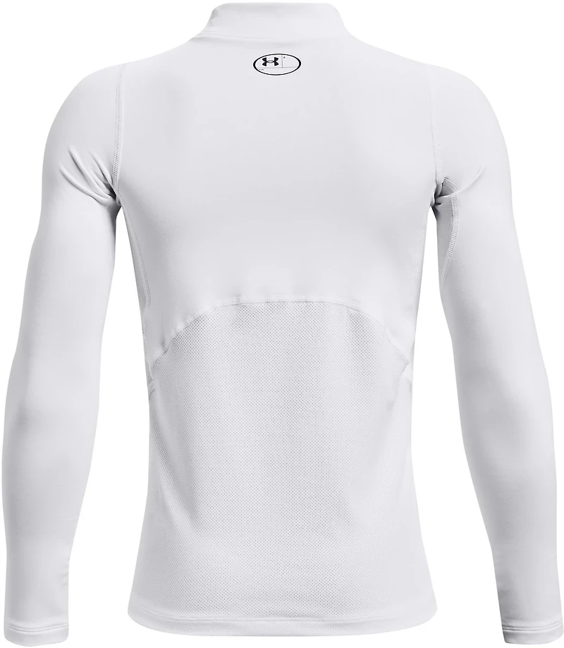 Under Armour Boys' ColdGear Mock Neck Long Sleeve Shirt