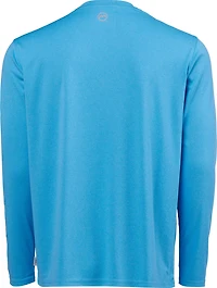 Magellan Outdoors Men's Casting Crew Print Long Sleeve Fishing Shirt