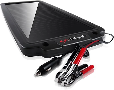 Schumacher Electric 2.4 W Solar Panel Battery Maintainer