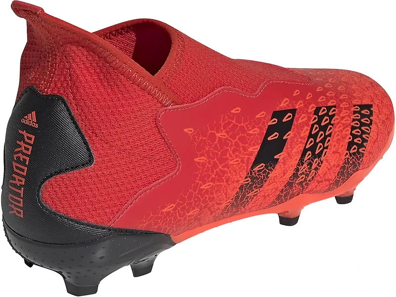 adidas Boys' Predator Freak .3 Laceless Firm Ground Soccer Cleats