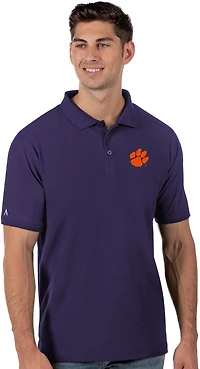 Antigua Men's Clemson University Legacy Pique Polo Shirt
