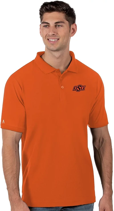 Antigua Men's Oklahoma State University Legacy Pique Polo Shirt