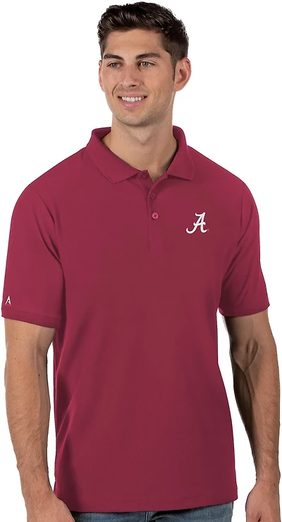 Antigua Men's University of Alabama Legacy Pique Polo Shirt