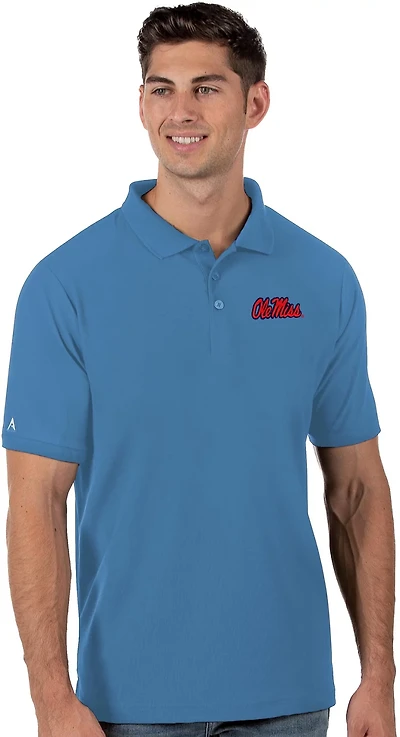 Antigua Men's University of Mississippi Legacy Pique Polo Shirt