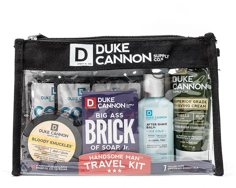 Duke Cannon Handsome Man Travel Set