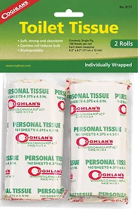 Coghlan's Personal Toilet Tissue 2-Pack
