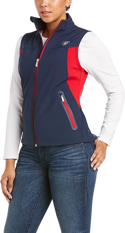 Ariat Women's New Team Softshell Vest