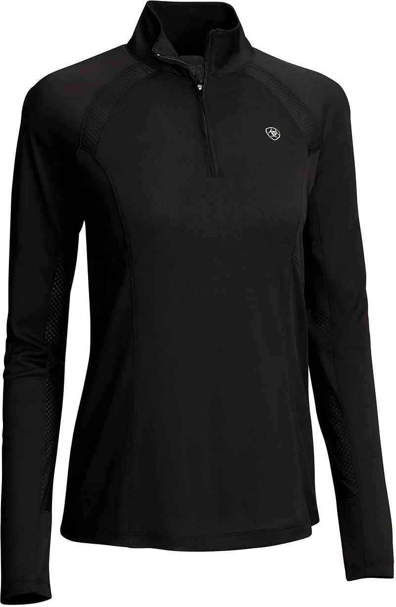 Ariat Women's 1/4 Zip Sunstopper 2.0 Long Sleeve Base Layer
